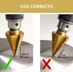 Set 3 Brocas Escalonadas+ENVIO GRATIS