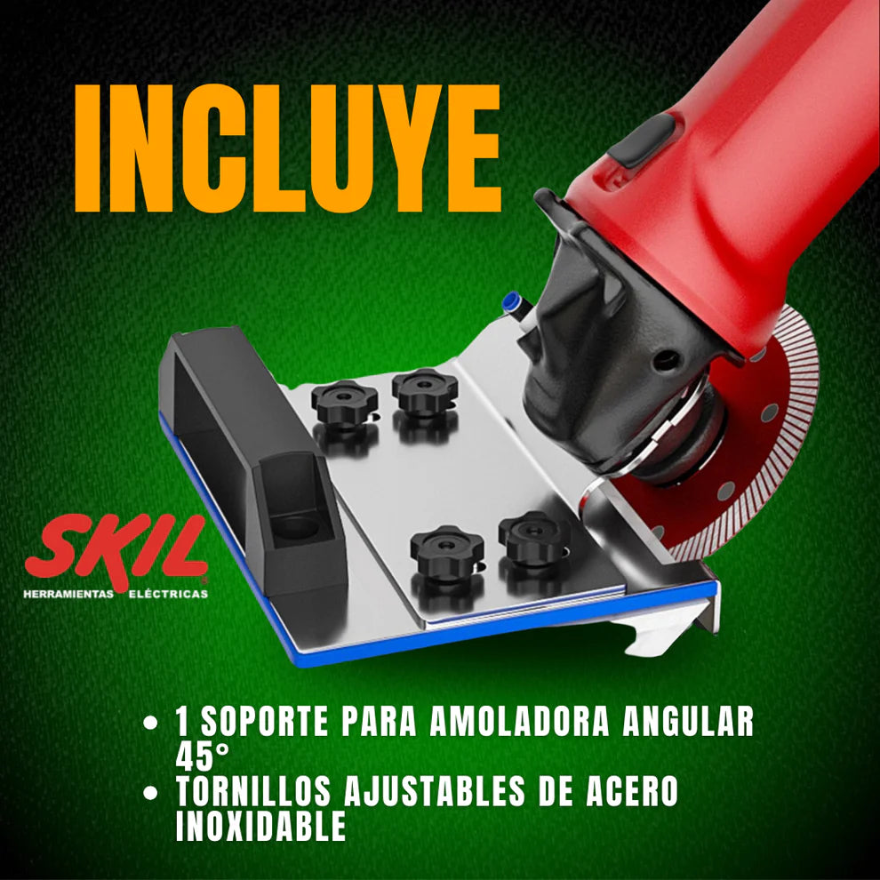 BISELADOR DE 45° PARA PULIDORA ANGULAR | SKIL®