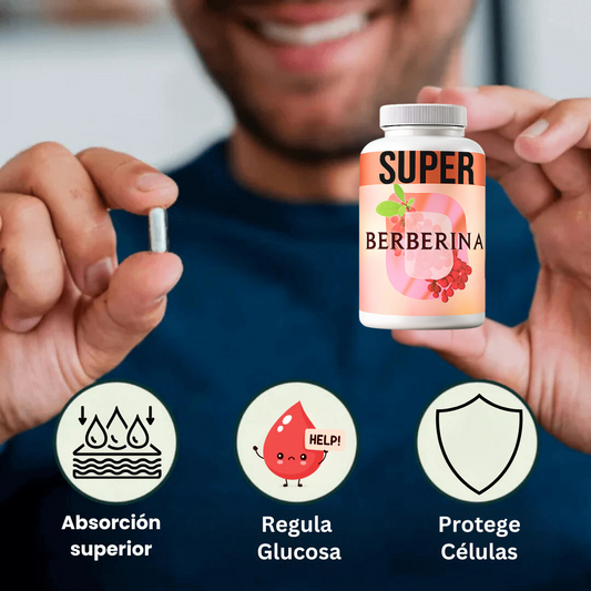 Cápsulas de Berberina Natural – Controla el Azúcar en Sangre de Forma Segura