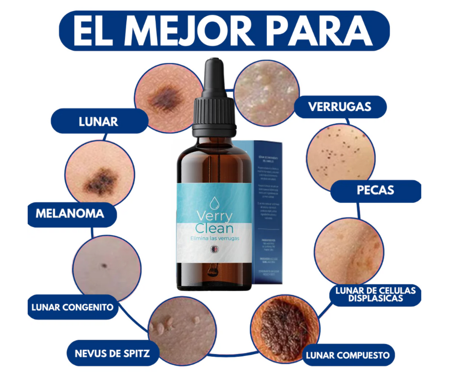 Elimina Verrugas con Verryclean+Envio Gratis