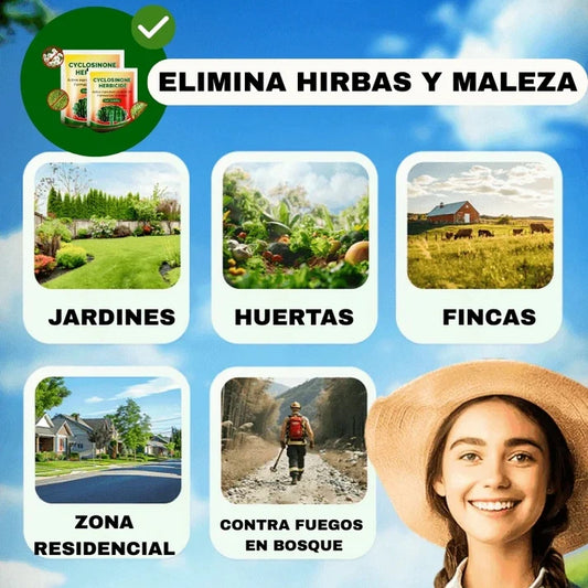 ELIMINADOR DE MALEZA 250GR+ENVIO GRATIS