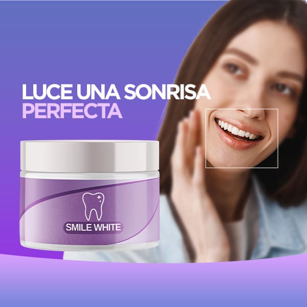 PASTA DENTAL BLANQUEADORA SMILE WHITE+ENVIO GRATIS