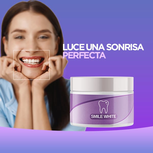 PASTA DENTAL BLANQUEADORA SMILE WHITE+ENVIO GRATIS